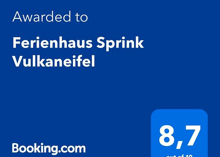 Sprink Vulkaneifel Feriehus Strohn
